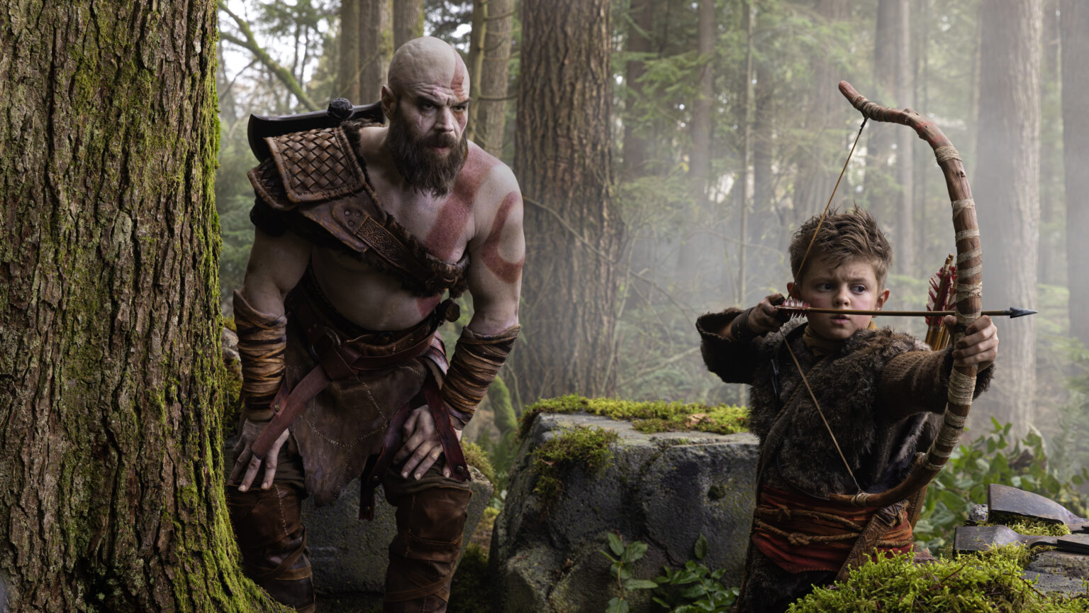 Kratos e Atreus em live-action! Prime Video revela primeira imagem oficial da série de God of War